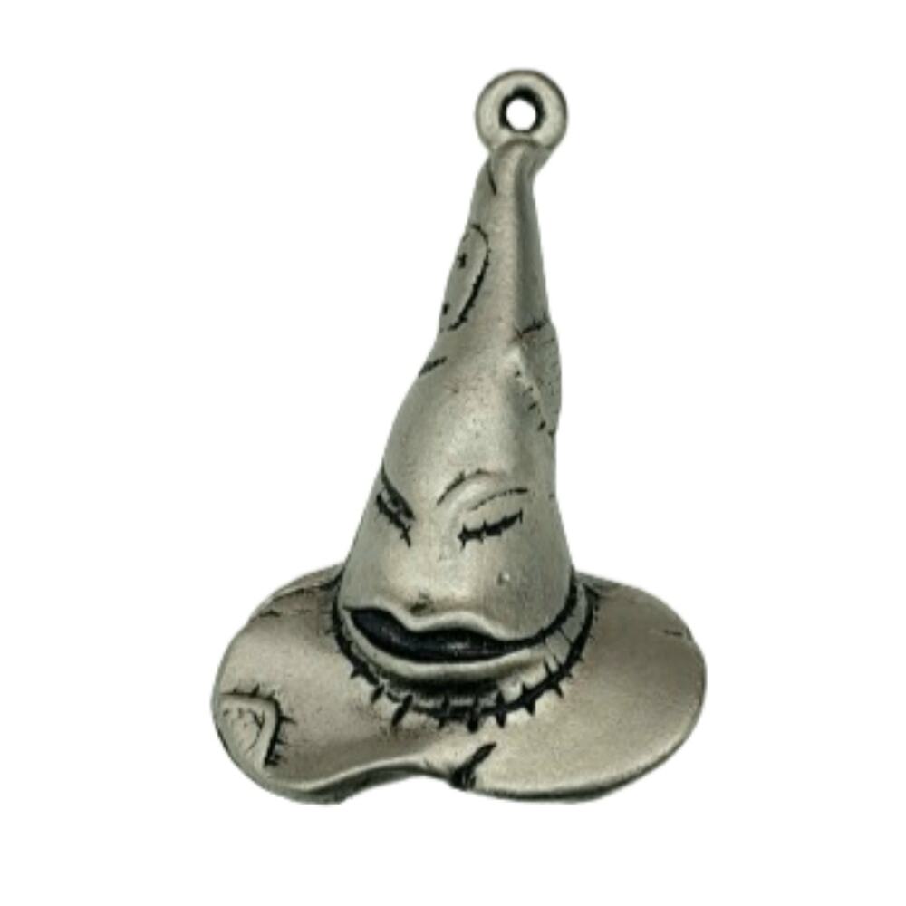 Harry Potter Sorting Hat Pendant Charm Witch Hat Silver